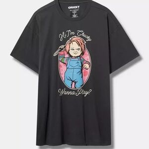 NWT Torrid Oversized Graphic T-Shirt - Black A1